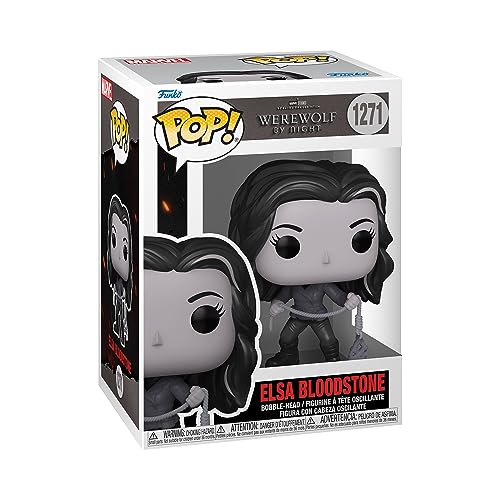 Funko Pop! Marvel: Werewolf by Night - ELSA Bloodstone mit Ravensclaw - Vinyl-Sammelfigur - Geschenkidee - Offizielle Handelswaren - Spielzeug Für Kinder und Erwachsene - TV Fans von Funko