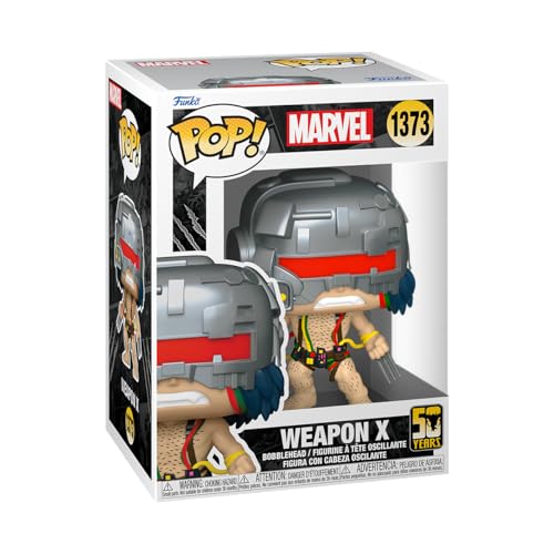 Funko Wolverine 50th - Weapon X Vinyl Figur 1373 Unisex Pop! Multicolor von Funko
