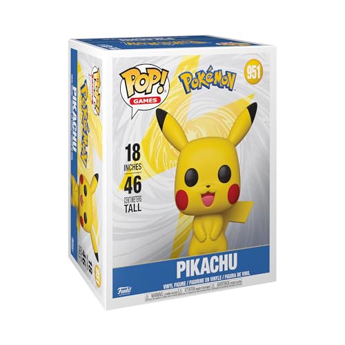 Funko POP! Mega: Pokemon - Pikachu - Vinyl-Sammelfigur - Geschenkidee - Offizielle Handelswaren - Spielzeug Für Kinder Und Erwachsene - Video Games Fans - Modellfigur Für Sammler Und Display von Funko