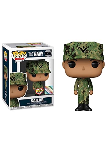 Funko POP! Military: Navy Female - H - U.S. Navy - Vinyl-Sammelfigur - Geschenkidee - Offizielle Handelswaren - Spielzeug Für Kinder und Erwachsene - Modellfigur Für Sammler und Display von Funko