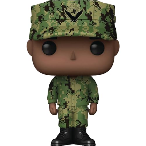 Funko POP! Military: Navy Male - A - U.S. Navy - Vinyl-Sammelfigur - Geschenkidee - Offizielle Handelswaren - Spielzeug Für Kinder und Erwachsene - Modellfigur Für Sammler und Display von Funko