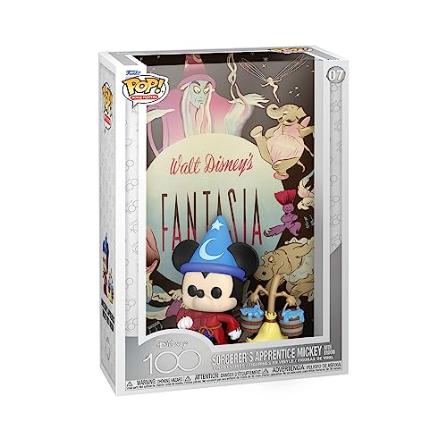 Funko Pop! Movie Poster: Disney - Mickey Mouse - Fantasia - Vinyl-Sammelfigur - Geschenkidee - Offizielle Handelswaren - Spielzeug Für Kinder und Erwachsene - Modellfigur Für Sammler und Display von Funko