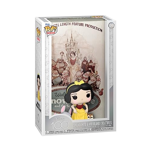 Funko Pop! Movie Poster: Disney - Snow White - Vinyl-Sammelfigur - Geschenkidee - Offizielle Handelswaren - Spielzeug Für Kinder und Erwachsene - Modellfigur Für Sammler und Display von Funko