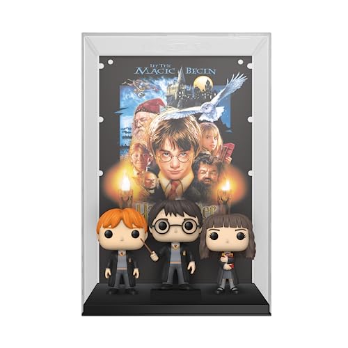 Funko Pop! Movie Poster: Harry Potter - Sorcerer's Scocerers Stone - Vinyl-Sammelfigur - Geschenkidee - Offizielle Handelswaren - Spielzeug Für Kinder und Erwachsene - Modellfigur Für Sammler von Funko