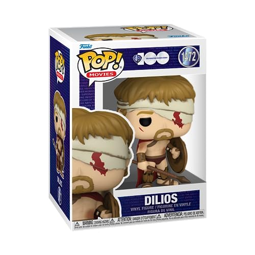 Funko Pop! Movies: 300 - Aristodemus - Dilios - 300 The Movie - Vinyl-Sammelfigur - Geschenkidee - Offizielle Handelswaren - Spielzeug Für Kinder und Erwachsene - Movies Fans von Funko