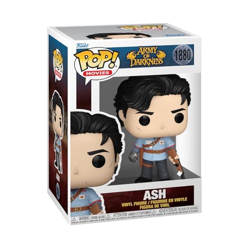 Funko POP! Movies: Army of Darkness - Ash Williams mit Boomstick - Vinyl-Sammelfigur - Geschenkidee - Offizielle Handelswaren - Spielzeug Für Kinder und Erwachsene - Movies Fans von Funko