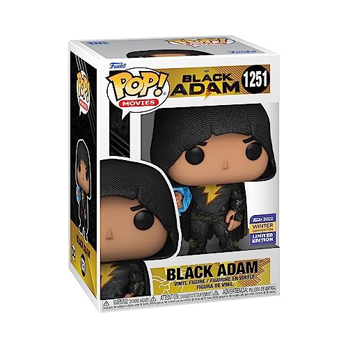 Funko Pop! Movies: DC - Black Adam mit Cloak - Amazon-Exklusiv - Vinyl-Sammelfigur - Geschenkidee - Offizielle Handelswaren - Spielzeug Für Kinder und Erwachsene - Movies Fans Funko Pop! Movies: DC - Black Adam mit Cloak - Amazon-Exklusiv - Vinyl-Sammelfigur - Geschenkidee - Offizielle Handelswaren - Spielzeug Für Kinder und Erwachsene - Movies Fans von Funko