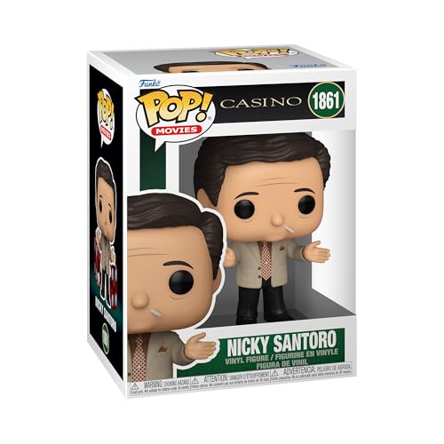 Funko POP! Movies: Casino – Nicky Santoro - Vinyl-Sammelfigur - Geschenkidee - Offizielle Handelswaren - Spielzeug Für Kinder und Erwachsene - Movies Fans - Modellfigur Für Sammler und Display Funko POP! Movies: Casino – Nicky Santoro - Vinyl-Sammelfigur - Geschenkidee - Offizielle Handelswaren - Spielzeug Für Kinder und Erwachsene - Movies Fans - Modellfigur Für Sammler und Display von Funko