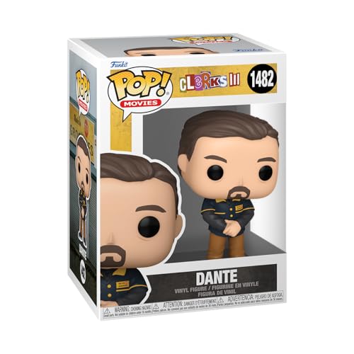 Funko POP! Movies: Clerks 3 - Dante, 4-inch, POP! Movie, Collectible, Toys - Vinyl-Sammelfigur - Geschenkidee - Offizielle Handelswaren - Spielzeug Für Kinder Und Erwachsene - Movies Fans Funko POP! Movies: Clerks 3 - Dante, 4-inch, POP! Movie, Collectible, Toys - Vinyl-Sammelfigur - Geschenkidee - Offizielle Handelswaren - Spielzeug Für Kinder Und Erwachsene - Movies Fans von Funko