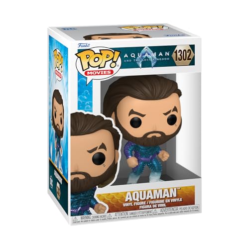 Funko POP! Movies: DC - Aquaman - Vinyl-Sammelfigur - Geschenkidee - Offizielle Handelswaren - Spielzeug Für Kinder Und Erwachsene - Movies Fans - Modellfigur Für Sammler Und Display von Funko