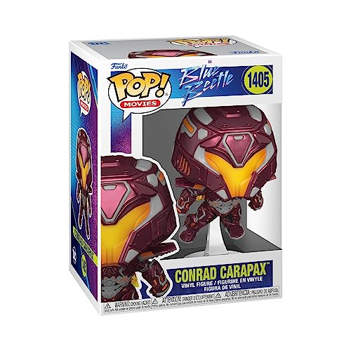 Funko Pop! Movies: DC - Blue Beetle - Carapax - Vinyl-Sammelfigur - Geschenkidee - Offizielle Handelswaren - Spielzeug Für Kinder und Erwachsene - Movies Fans - Modellfigur Für Sammler von Funko