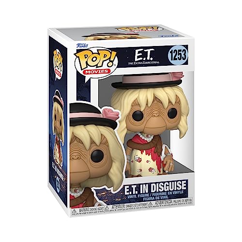 Funko Pop! Movies: E.T. 40th - E.T. in Disguise - E.T. The Extra Terrestrial - Vinyl-Sammelfigur - Geschenkidee - Offizielle Handelswaren - Spielzeug Für Kinder und Erwachsene - Movies Fans von Funko