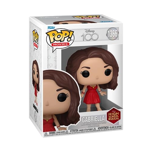Funko Pop! Movies: High School Musical - Gabriella Montez - Vinyl-Sammelfigur - Geschenkidee - Offizielle Handelswaren - Spielzeug Für Kinder und Erwachsene - TV Fans - Modellfigur Für Sammler von Funko