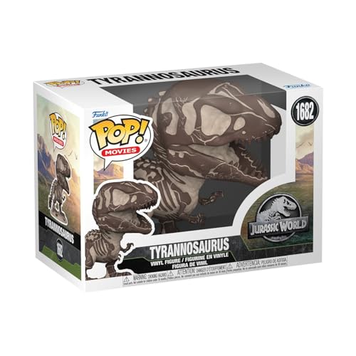 Funko POP! Movies: JP​ Fossil - Tyrannosaurus - Jurassic Park- Vinyl-Sammelfigur - Geschenkidee - Offizielle Handelswaren - Spielzeug Für Kinder und Erwachsene - Movies Fans von Funko