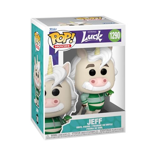 Funko Pop! Movies: Luck - Jeff - Vinyl-Sammelfigur - Geschenkidee - Offizielle Handelswaren - Spielzeug Für Kinder und Erwachsene - Movies Fans - Modellfigur Für Sammler und Display von Funko