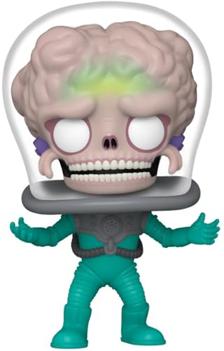 Funko POP! Movies: Mars Attacks - Alien Soldier - 1/6 Quote Für Seltene Chase-Variante - Leuchtet Im Dunkeln - Mars Attacks Film - Vinyl-Sammelfigur - Geschenkidee - Offizielle Handelswaren von Funko