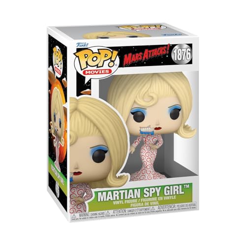 Funko POP! Movies: Mars Attacks - Alien Woman - Mars Attacks Film - Vinyl-Sammelfigur - Geschenkidee - Offizielle Handelswaren - Spielzeug Für Kinder und Erwachsene - Movies Fans von Funko