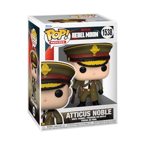 Funko POP! Movies: RM - Rebel Moon - Atticus Noble - Vinyl-Sammelfigur - Geschenkidee - Offizielle Handelswaren - Spielzeug Für Kinder Und Erwachsene - Movies Fans Funko POP! Movies: RM - Rebel Moon - Atticus Noble - Vinyl-Sammelfigur - Geschenkidee - Offizielle Handelswaren - Spielzeug Für Kinder Und Erwachsene - Movies Fans von Funko