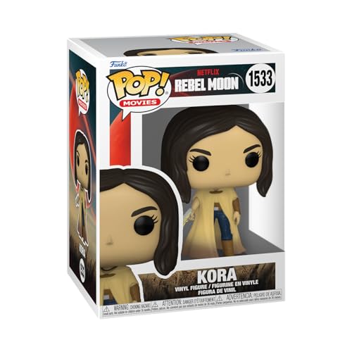 Funko Pop! Movies: Rebel Moon - Kora - Vinyl-Sammelfigur - Geschenkidee - Offizielle Handelswaren - Spielzeug Für Kinder und Erwachsene - Movies Fans - Modellfigur Für Sammler und Display von Funko