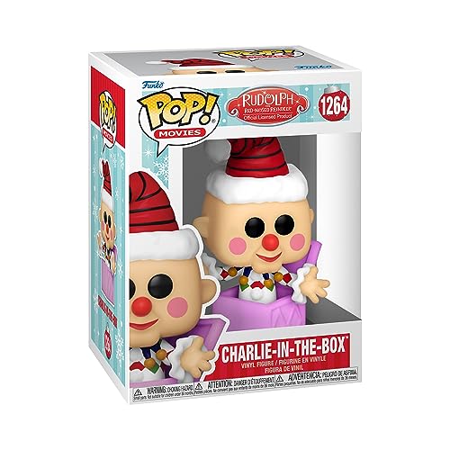 Funko POP! Movies: Rudolph - Misfit Elephant - Charlie In The Box - Rudolph The Red-Nosed Reindeer - Vinyl-Sammelfigur - Geschenkidee - Offizielle Handelswaren - Spielzeug Für Kinder Und Erwachsene Funko POP! Movies: Rudolph - Misfit Elephant - Charlie In The Box - Rudolph The Red-Nosed Reindeer - Vinyl-Sammelfigur - Geschenkidee - Offizielle Handelswaren - Spielzeug Für Kinder Und Erwachsene von Funko