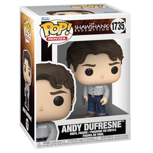 Funko POP! Movies: SR - Andy Dufresne - Shawshank Redemption - Vinyl-Sammelfigur - Geschenkidee - Offizielle Handelswaren - Spielzeug Für Kinder und Erwachsene - Movies Fans - Modellfigur Für Sammler Funko POP! Movies: SR - Andy Dufresne - Shawshank Redemption - Vinyl-Sammelfigur - Geschenkidee - Offizielle Handelswaren - Spielzeug Für Kinder und Erwachsene - Movies Fans - Modellfigur Für Sammler von Funko