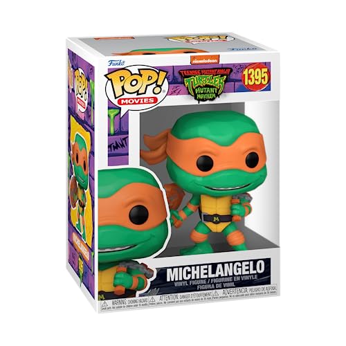 Funko Pop! Movies: Teenage Mutant Ninja Turtles (TMNT) Michelangelo - Vinyl-Sammelfigur - Geschenkidee - Offizielle Handelswaren - Spielzeug Für Kinder und Erwachsene - Movies Fans von Funko