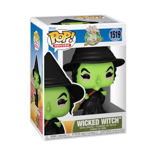 Funko POP! Movies: The Wizard of Oz - The Wicked Witch - Vinyl-Sammelfigur - Geschenkidee - Offizielle Handelswaren - Spielzeug Für Kinder und Erwachsene - Movies Fans - Modellfigur Für Sammler Funko POP! Movies: The Wizard of Oz - The Wicked Witch - Vinyl-Sammelfigur - Geschenkidee - Offizielle Handelswaren - Spielzeug Für Kinder und Erwachsene - Movies Fans - Modellfigur Für Sammler von Funko