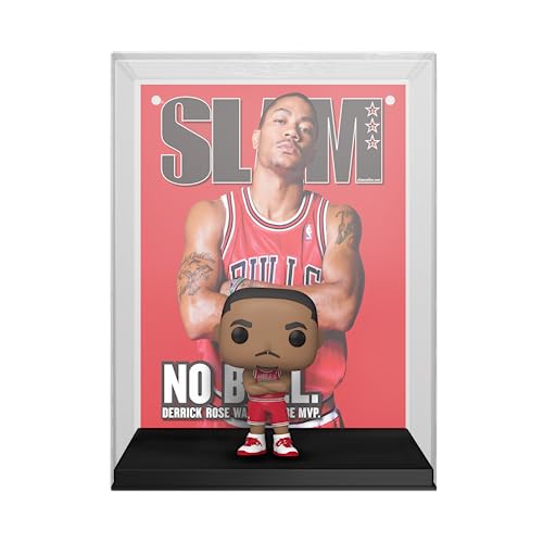 Funko Pop! NBA Cover: Slam - Derrick Rose - NBA + Slam Magazine - Vinyl-Sammelfigur - Geschenkidee - Offizielle Handelswaren - Spielzeug Für Kinder und Erwachsene - Sports Fans Funko Pop! NBA Cover: Slam - Derrick Rose - NBA + Slam Magazine - Vinyl-Sammelfigur - Geschenkidee - Offizielle Handelswaren - Spielzeug Für Kinder und Erwachsene - Sports Fans von Funko