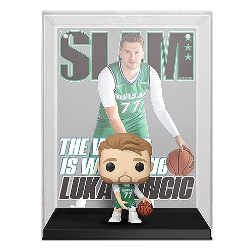 Funko Pop! NBA Cover: Slam - Luka Doncic - Vinyl-Sammelfigur - Geschenkidee - Offizielle Handelswaren - Spielzeug Für Kinder und Erwachsene - Modellfigur Für Sammler und Display von Funko