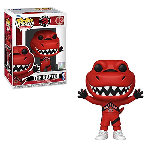Funko POP! NBA: Mascots - Toronto The Raptor - Raptor - (new Pose) - NBA Mascots - Vinyl-Sammelfigur - Geschenkidee - Offizielle Handelswaren - Spielzeug Für Kinder und Erwachsene - Sports Fans von Funko