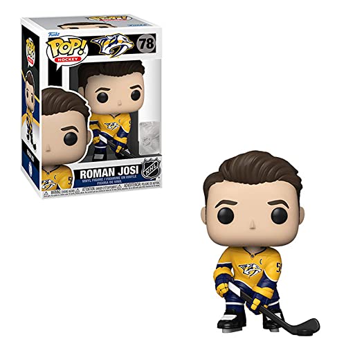 Funko POP! NHL: Predators - Roman Josi - (Home Uniform) - Vinyl-Sammelfigur - Geschenkidee - Offizielle Handelswaren - Spielzeug Für Kinder und Erwachsene - Sports Fans - Modellfigur Für Sammler von Funko