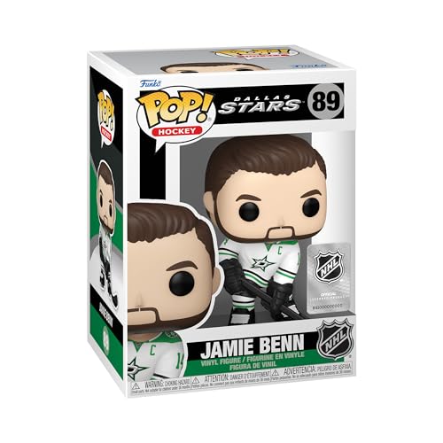 Funko POP! NHL: Stars - Jamie Benn - (Road) - Vinyl-Sammelfigur - Geschenkidee - Offizielle Handelswaren - Spielzeug Für Kinder und Erwachsene - Sports Fans - Modellfigur Für Sammler und Display von Funko