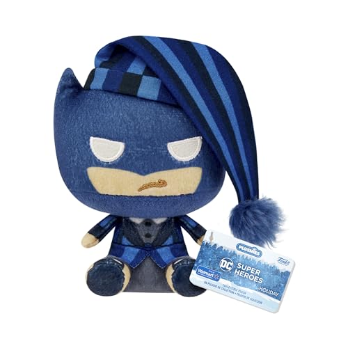Funko POP! Plush: DC Holiday - 4" Batman - DC Comics - Batman - Plüschtier - Geschenkidee Zum Geburtstag - Offizielle Handelswaren - Gefüllt Plüschtiere Für Kinder Und Erwachsene Und Freundinnen Funko POP! Plush: DC Holiday - 4" Batman - DC Comics - Batman - Plüschtier - Geschenkidee Zum Geburtstag - Offizielle Handelswaren - Gefüllt Plüschtiere Für Kinder Und Erwachsene Und Freundinnen von Funko