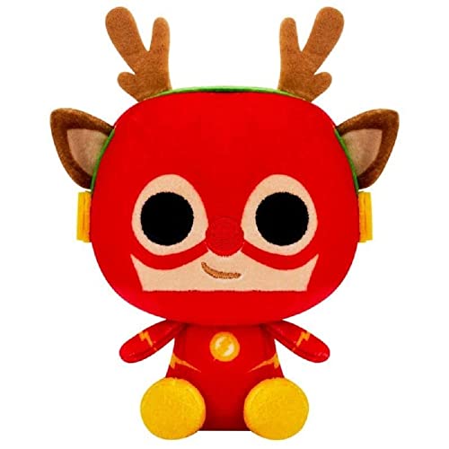 Funko POP! Plush: DC Holiday - 4" The Flash - DC Comics - The Flash - Plüschtier - Geschenkidee Zum Geburtstag - Offizielle Handelswaren - Gefüllt Plüschtiere Für Kinder Und Erwachsene Und Freundinnen von Funko