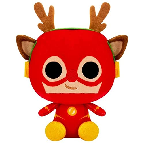 Funko POP! Plush: DC Holiday - 4" The Flash - DC Comics - The Flash - Plüschtier - Geschenkidee Zum Geburtstag - Offizielle Handelswaren - Gefüllt Plüschtiere Für Kinder Und Erwachsene Und Freundinnen von Funko