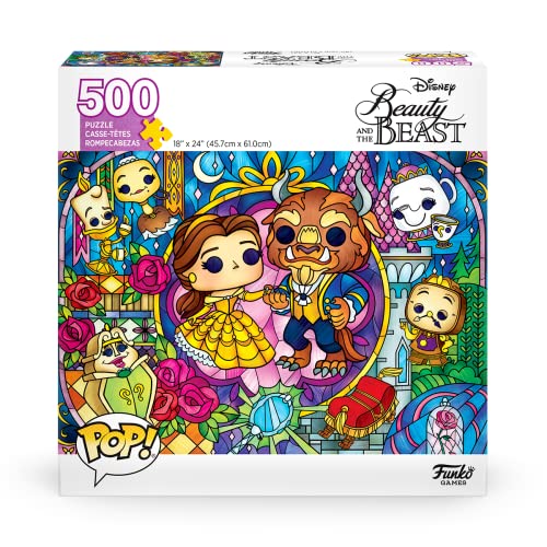 Funko POP! Puzzle - Disney Beauty and The Beast - Funko - Jigsaw - 500 Pieces - 45.7cm x 61cm - English/French/Spanish Language von Funko