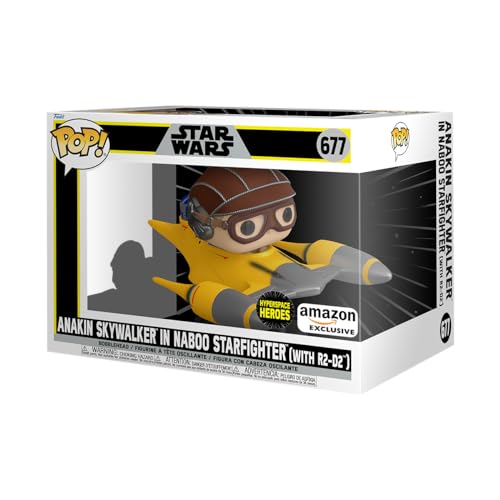 Funko POP! Ride Deluxe: SW - Anakin In N. STRFTR - Star Wars - Amazon-Exklusiv - Vinyl-Sammelfigur - Geschenkidee - Offizielle Handelswaren - Spielzeug Für Kinder Und Erwachsene - Movies Fans von Funko