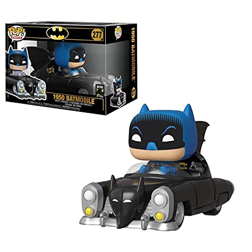 Funko Pop! Rides 80th-1950 Batman Batmobile Collectible Figure - DC Comics - Vinyl-Sammelfigur - Geschenkidee - Offizielle Handelswaren - Spielzeug Für Kinder und Erwachsene - Comic Books Fans von Funko