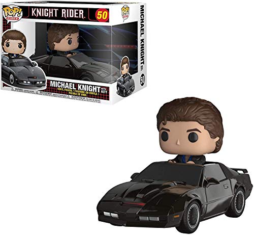 Funko POP! Rides: Knight Rider: KITT And Michael Knight - Vinyl-Sammelfigur - Geschenkidee - Offizielle Handelswaren - Spielzeug Für Kinder Und Erwachsene - TV Fans - Modellfigur Für Sammler Funko POP! Rides: Knight Rider: KITT And Michael Knight - Vinyl-Sammelfigur - Geschenkidee - Offizielle Handelswaren - Spielzeug Für Kinder Und Erwachsene - TV Fans - Modellfigur Für Sammler von Funko