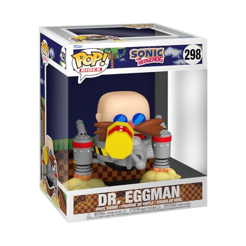 Funko POP! Rides: Sonic - Dr. Eggman - Sonic The Hedgehog - Vinyl-Sammelfigur - Geschenkidee - Offizielle Handelswaren - Spielzeug Für Kinder Und Erwachsene - Video Games Fans von Funko