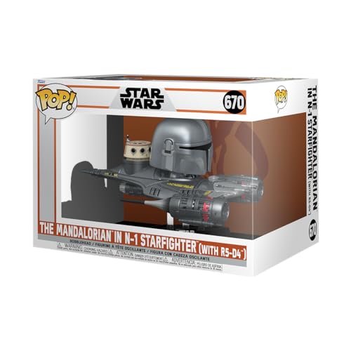 Funko Pop! Rides: Star Wars: The Mandalorian S9 - Mandalorian in N1 Starfighter - Vinyl-Sammelfigur - Geschenkidee - Offizielle Handelswaren - Spielzeug Für Kinder und Erwachsene - TV Fans Funko Pop! Rides: Star Wars: The Mandalorian S9 - Mandalorian in N1 Starfighter - Vinyl-Sammelfigur - Geschenkidee - Offizielle Handelswaren - Spielzeug Für Kinder und Erwachsene - TV Fans von Funko