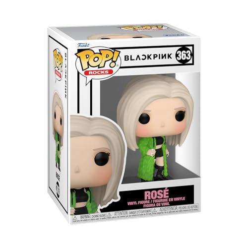 Funko Pop! Rocks: Blackpink - Rose - Vinyl-Sammelfigur - Geschenkidee - Offizielle Handelswaren - Spielzeug Für Kinder und Erwachsene - Music Fans - Modellfigur Für Sammler und Display von Funko