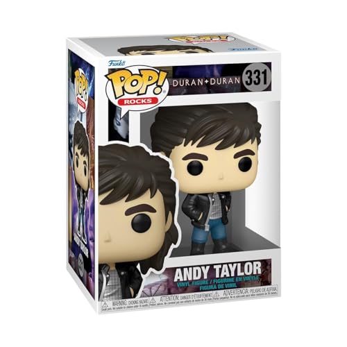 Funko Pop! Rocks: Duran Duran - Wild Boys Andy Taylor - Vinyl-Sammelfigur - Geschenkidee - Offizielle Handelswaren - Spielzeug Für Kinder und Erwachsene - Music Fans - Modellfigur Für Sammler von Funko