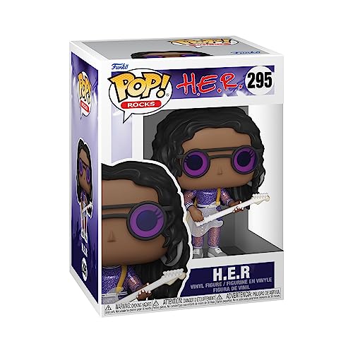 Funko Pop! Rocks: H.E.R - H.E.R. - Vinyl-Sammelfigur - Geschenkidee - Offizielle Handelswaren - Spielzeug Für Kinder und Erwachsene - Music Fans - Modellfigur Für Sammler und Display Funko Pop! Rocks: H.E.R - H.E.R. - Vinyl-Sammelfigur - Geschenkidee - Offizielle Handelswaren - Spielzeug Für Kinder und Erwachsene - Music Fans - Modellfigur Für Sammler und Display von Funko