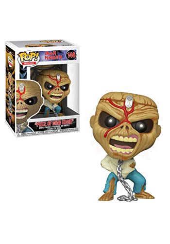 Funko Pop! Rocks: Iron Maiden - Piece of Mind - (Skeleton Eddie) - Vinyl-Sammelfigur - Geschenkidee - Offizielle Handelswaren - Spielzeug Für Kinder und Erwachsene - Music Fans von Funko