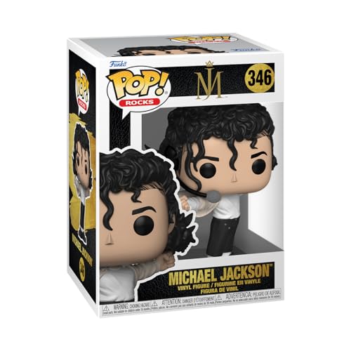 Funko POP! Rocks: Michael Jackson - (Superbowl) - Vinyl-Sammelfigur - Geschenkidee - Offizielle Handelswaren - Spielzeug Für Kinder Und Erwachsene - Music Fans - Modellfigur Für Sammler Und Display von Funko
