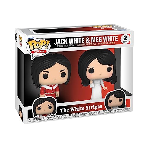 Funko POP! Rocks: The Meg White Stripes 2 Packung - Vinyl-Sammelfigur - Geschenkidee - Offizielle Handelswaren - Spielzeug Für Kinder Und Erwachsene - Music Fans - Modellfigur Für Sammler Und Display Funko POP! Rocks: The Meg White Stripes 2 Packung - Vinyl-Sammelfigur - Geschenkidee - Offizielle Handelswaren - Spielzeug Für Kinder Und Erwachsene - Music Fans - Modellfigur Für Sammler Und Display von Funko