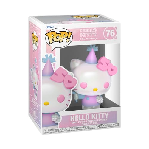 Funko POP! Sanrio: Hello Kitty 50th - Hello Kitty mit Luftballons - Sammelfigur aus Vinyl - Offizielle Merchandise - Spielzeug für Kinder & Erwachsene - Anime-Fans Funko POP! Sanrio: Hello Kitty 50th - Hello Kitty mit Luftballons - Sammelfigur aus Vinyl - Offizielle Merchandise - Spielzeug für Kinder & Erwachsene - Anime-Fans von Funko