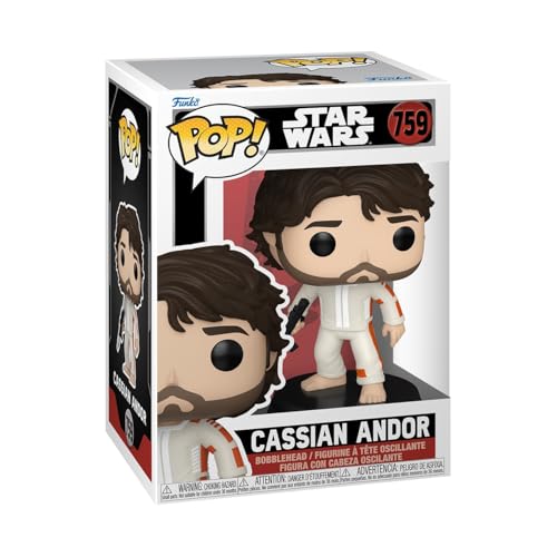 Funko POP! Star Wars: Andor - Cassian Andor - Vinyl-Sammelfigur - Geschenkidee - Offizielle Handelswaren - Spielzeug Für Kinder und Erwachsene - TV Fans - Modellfigur Für Sammler und Display von Funko