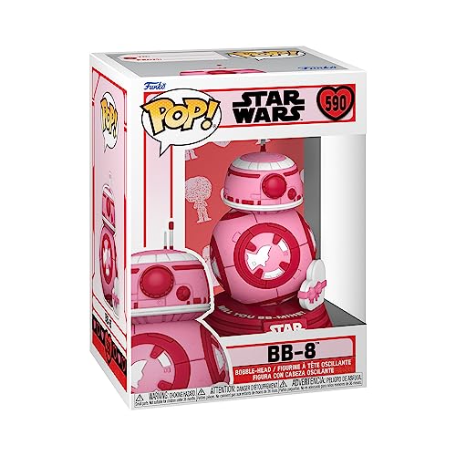 Funko Pop! Star Wars: Valentines - BB-8 - Vinyl-Sammelfigur - Geschenkidee - Offizielle Handelswaren - Spielzeug Für Kinder und Erwachsene - Movies Fans - Modellfigur Für Sammler und Display von Funko